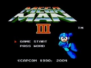 rockman 3 menu